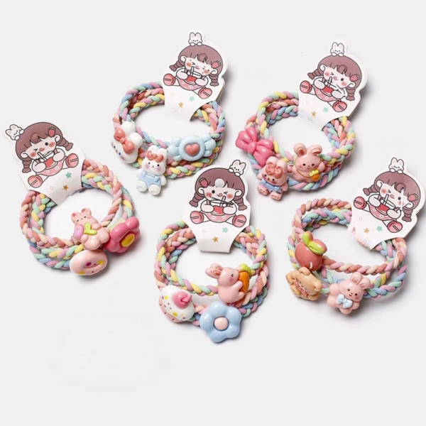 Rainbow Cuties Hair Tie Set